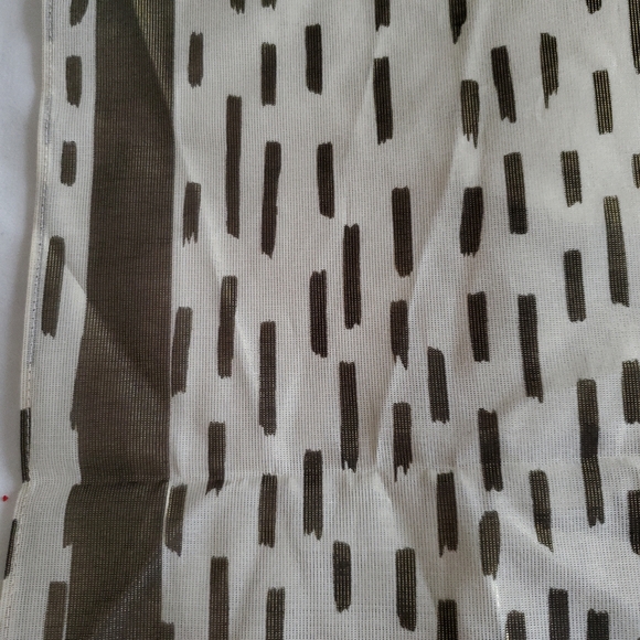 2 Rebecca Minkoff Silky Chiffon Metallic sheen scarves/ handkerchiefs/ bandanas - Picture 12 of 12